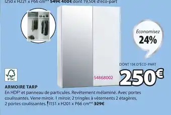 JYSK Armoire tarp offre