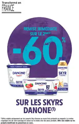 Intermarché Contact Danone skyr offre