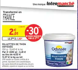 Intermarché Contact Odyssée Rillettes de thon offre