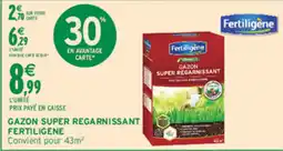 Intermarché Hyper Fertiligene Gazon super regarnissant offre