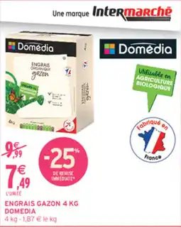 Intermarché Hyper Domédia Engrais Gazon offre