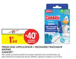 Intermarché Contact CANARD FreshDisc offre