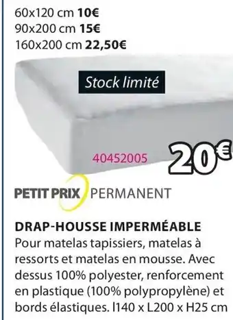 Drap-housse imperméable