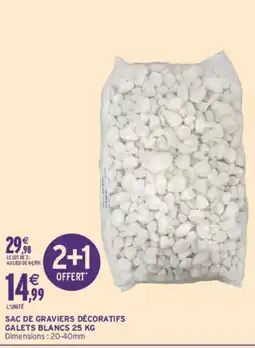 Intermarché Hyper SAC DE GRAVIER DÉCORATIFS offre