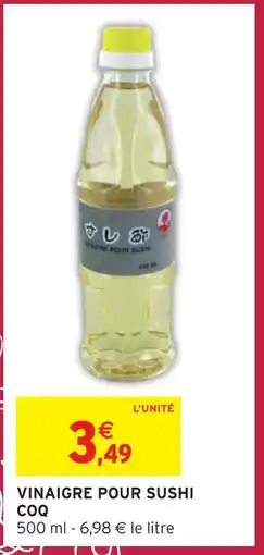 Intermarché Express Coo vinaigre pour sushi offre
