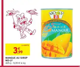 Intermarché Express Mo-ly mangue au sirop offre