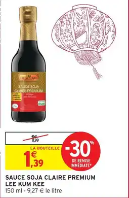 Intermarché Express Lee kum kee sauce soja claire premium offre