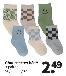 Wibra Chaussettes bébé offre