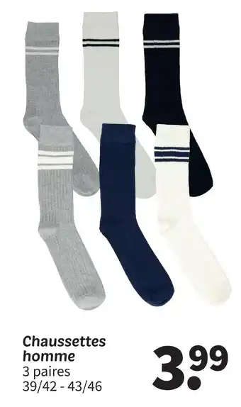 Chaussettes homme