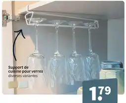 Wibra Support de cuisine pour verres offre