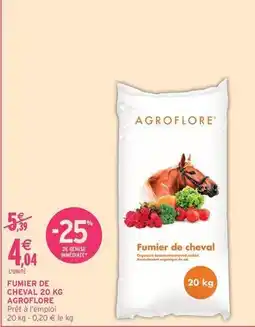 Intermarché Fumier de cheval offre