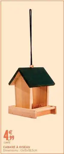 Intermarché Cabane a oiseau offre