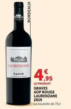 Hyper U Graves aop rouge 2019 offre