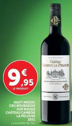 Hyper U Haut-medoc cru bourgeois aop rouge offre