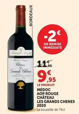 Super U Médoc aop rouge offre