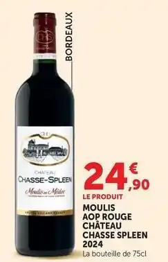 Hyper U Moulis aop rouge 2022 offre