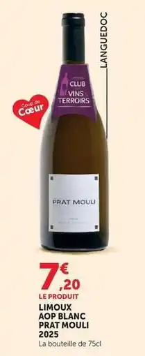 Super U Limoux aop blanc offre