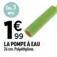 Centrakor La pompe a eau offre
