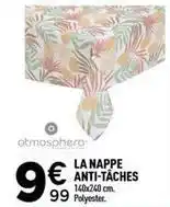 Centrakor Atmosphera - la nappe anti-taches offre