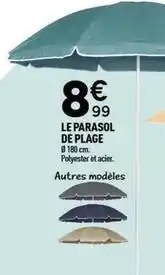 Centrakor Le parasol de plage offre