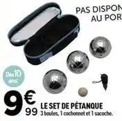 Centrakor Le set de pétanque offre