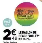 Centrakor Le ballon de beach-volley offre