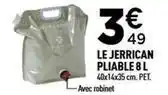 Centrakor Le jerrican pliable offre