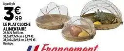 Centrakor Le plat cloche alimentaire offre