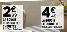 Centrakor La bougie citronnelle chouette offre