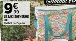 Centrakor Le sac isotherme 30 l offre