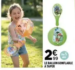Centrakor Le ballon gonflable a taper offre