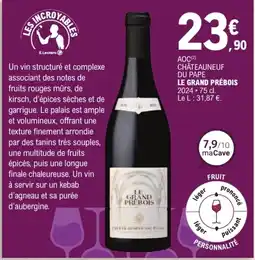 E.Leclerc LE GRAND PRÉBOIS offre