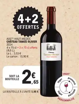 E.Leclerc Château Tanaïs Olivier offre