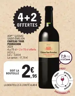 E.Leclerc Château Tour Perruchon offre