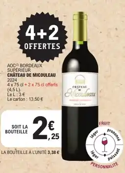 E.Leclerc Château de Micouleau offre