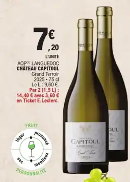 E.Leclerc Château Capitoul offre