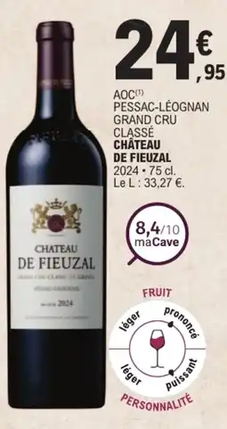 E.Leclerc Château de Fieuzal offre