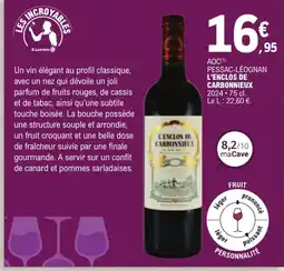 E.Leclerc L'enclos de carbonnieux aoc l'enclos de carbonnieux offre