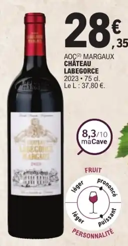 E.Leclerc Château Labegorce offre