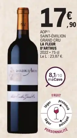 E.Leclerc LA FLEUR D'ARTHUS offre