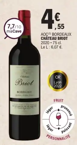 E.Leclerc Château Briot offre