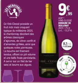 E.Leclerc Domaine de Seillenat Viré-Clessé offre