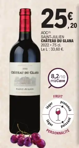 E.Leclerc CHÂTEAU DU GLANA offre