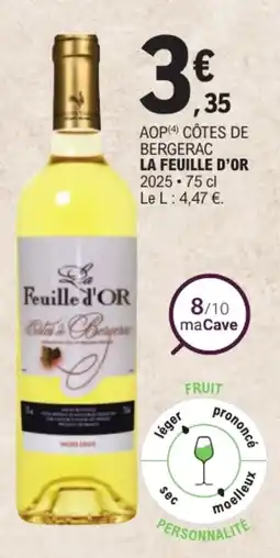E.Leclerc La Feuille d'OR offre