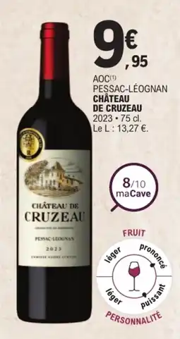 E.Leclerc CHÂTEAU DE CRUZEAU offre
