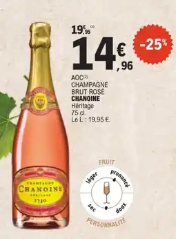 E.Leclerc Chanoine Champagne offre