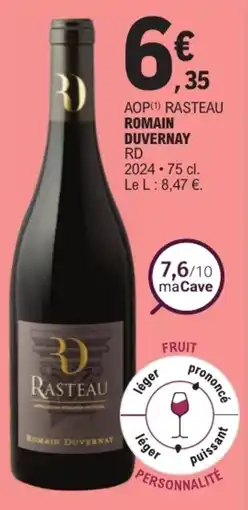 E.Leclerc Romain Duvernay Rasteau offre