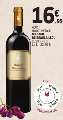 E.Leclerc Madame de Beaucail lou offre