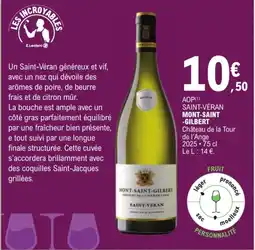 E.Leclerc Mont-Saint-Gilbert Saint-Véran offre