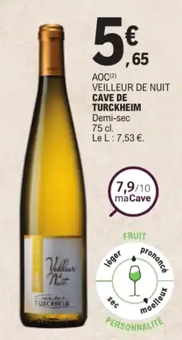 E.Leclerc Cave de Turckheim Veilleur de Nuit offre